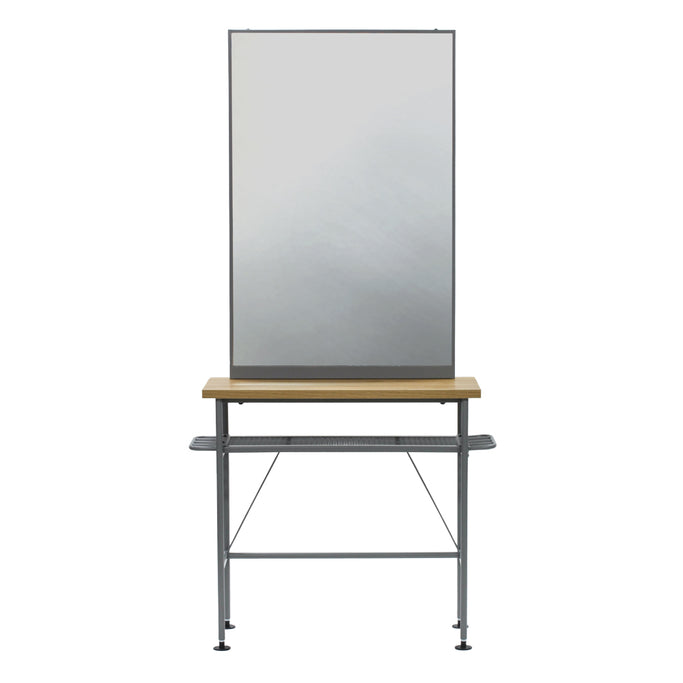 グレー色アイアンドレッサー【ローガン】