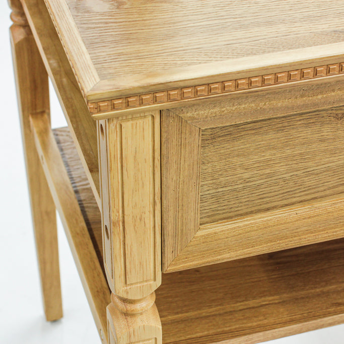 角脚ウッドドレッサー【アレシア】の詳細