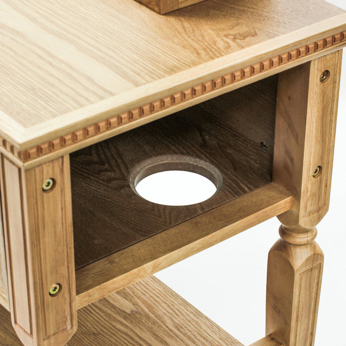 角脚ウッドドレッサー【アレシア】の詳細7