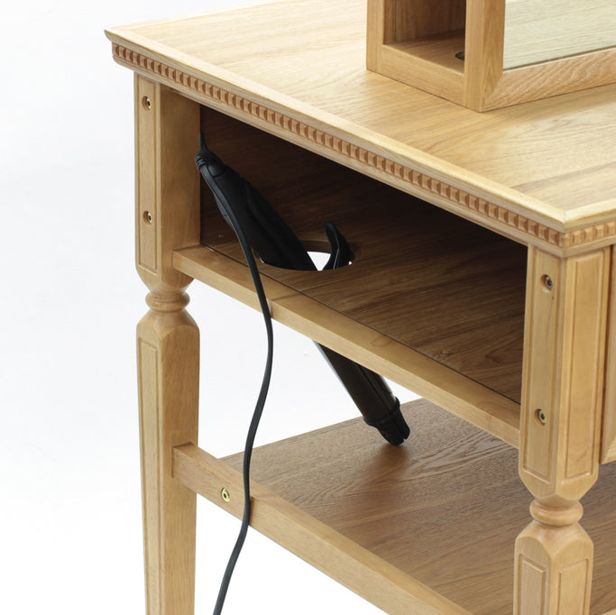 角脚ウッドドレッサー【アレシア】の詳細