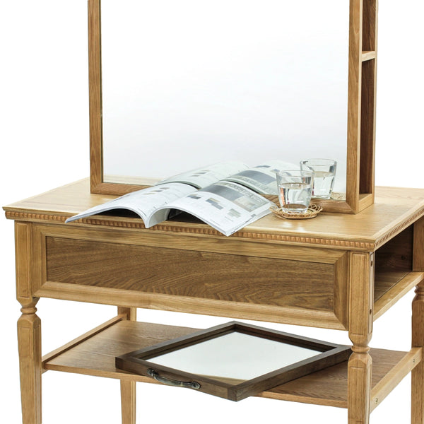 天板下に棚板付き