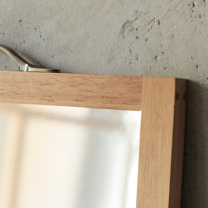 ウッドハンドミラーの詳細写真3