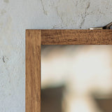 ウッドハンドミラーの詳細写真1