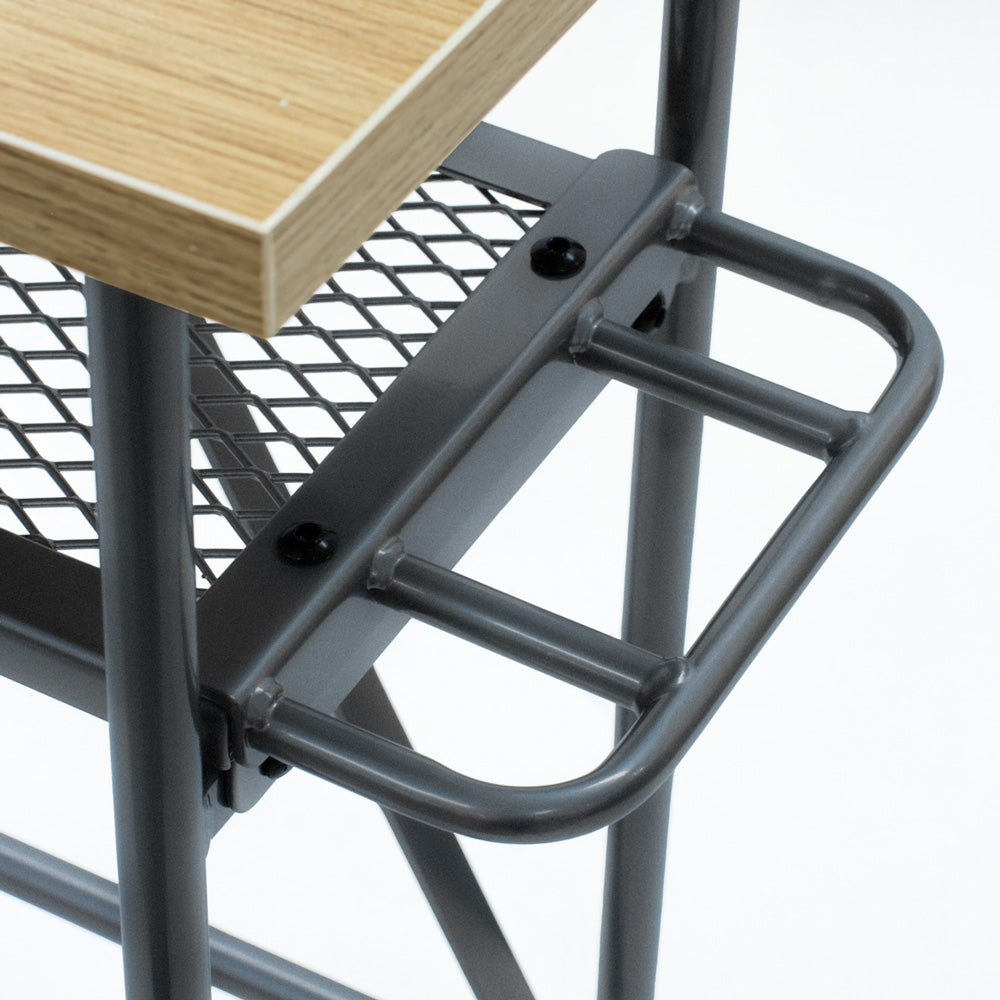 アイアンドレッサー ローガン スクエア 片面 SV | 美容室セット面