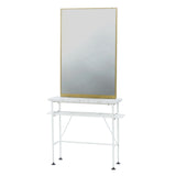 ベージュ色アイアンドレッサー【ローガン】