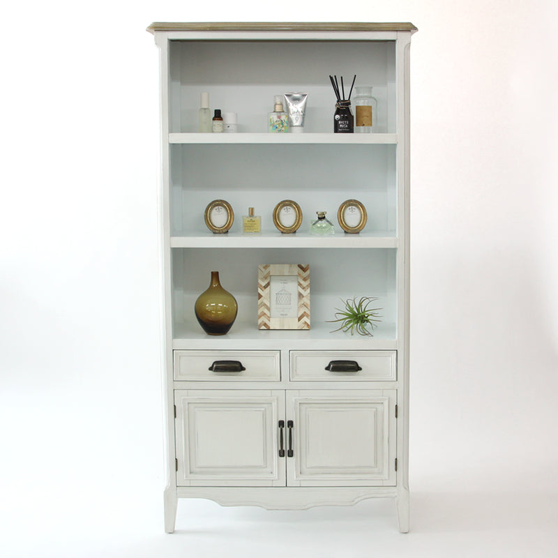 店販用キャビネット【ストレート脚】ホワイト