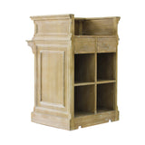 シャビーウッド色レジカウンター