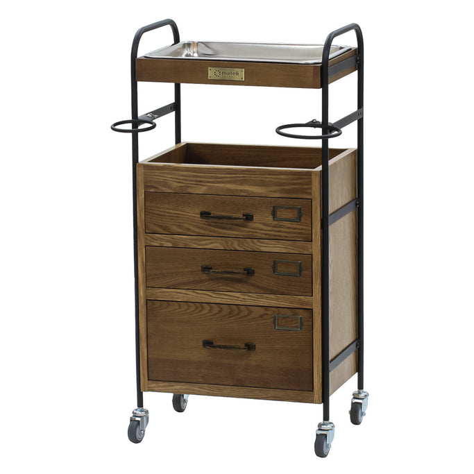 3段引き出しウッドワゴン