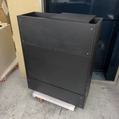 アウトレット シャンプーキャビネット 下台(BK) OL1989【完成品出荷】 通常価格￥43,780