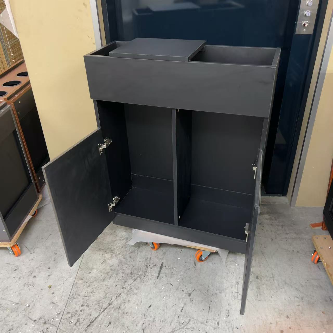 アウトレット シャンプーキャビネット 下台(BK) OL1991【完成品出荷】 通常価格￥43,780