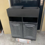 アウトレット シャンプーキャビネット 下台(BK) OL1992【完成品出荷】 通常価格￥43,780