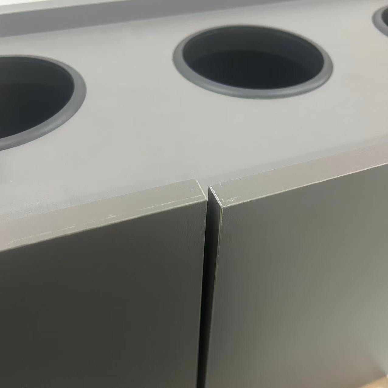 アウトレット フラットシャンプーキャビネット 上台H450 (DGY) OL2061【完成品出荷】 通常価格￥25,080