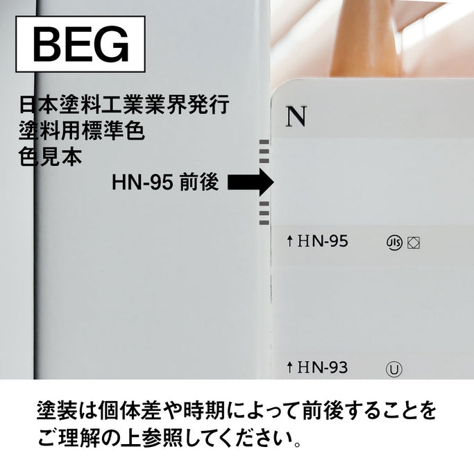 アイアンドレッサー ローガン（ベージュ）色見本