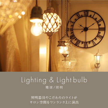 lighting & light bulb 照明 電球