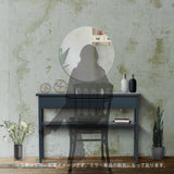 ウォールアートミラーの使用イメージ