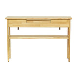 ナチュラルウッド色ワイドコンソール