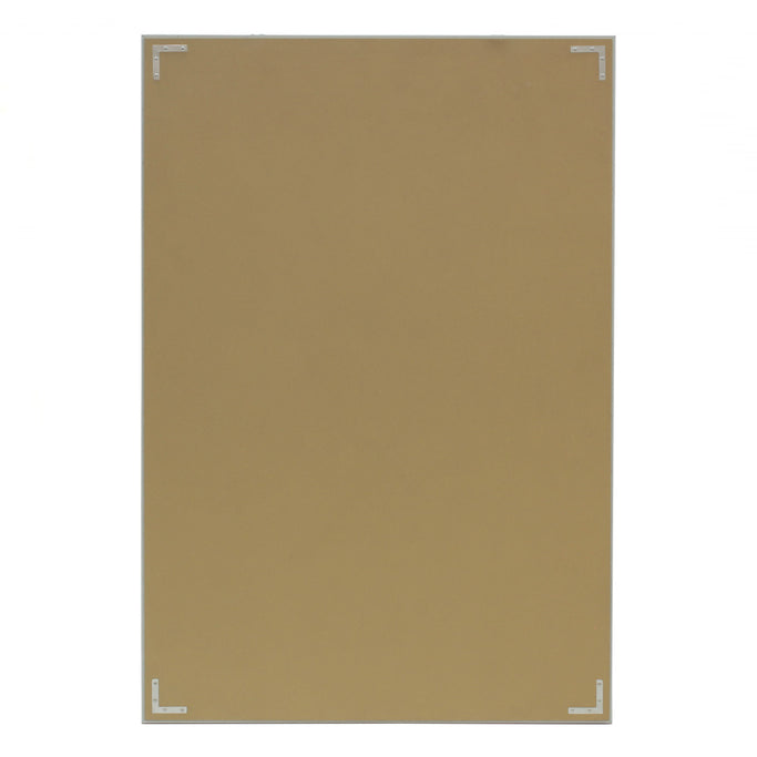 ナチュラルウッド色ウッド調 壁面ミラー