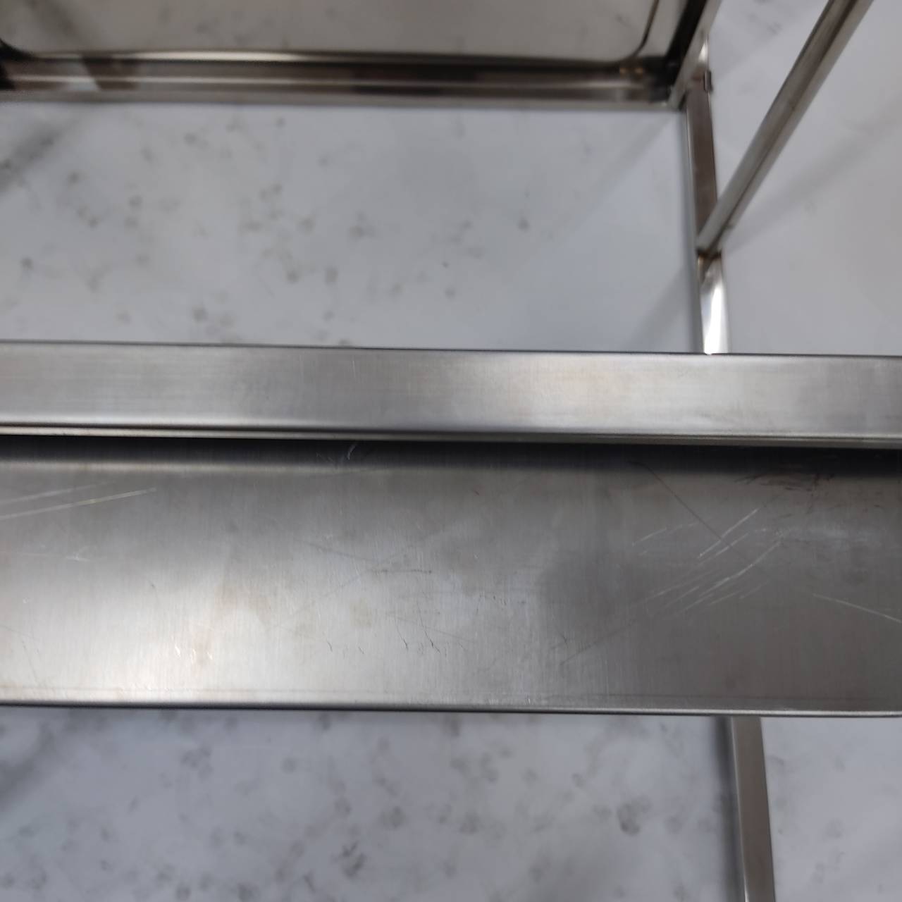 アウトレット ステンレスワゴン イネス(SV) OL2089【完成品出荷】 通常価格￥14,080