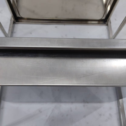 アウトレット ステンレスワゴン イネス(SV) OL2089【完成品出荷】 通常価格￥14,080