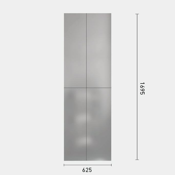 フレームレス壁面ミラー【MRO03】のサイズ表