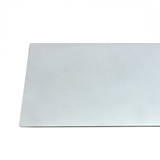 シルバー色の壁付L型棚　900mm　詳細