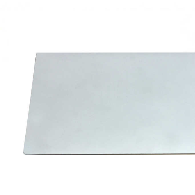 シルバー色の壁付L型棚　900mm　詳細