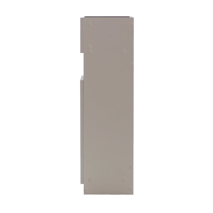 フラットシャンプーキャビネット　W405ｍｍシングル 【下台】ベージュグレー