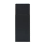 フラットシャンプーキャビネット　W405ｍｍシングル 【下台】ベージュグレー