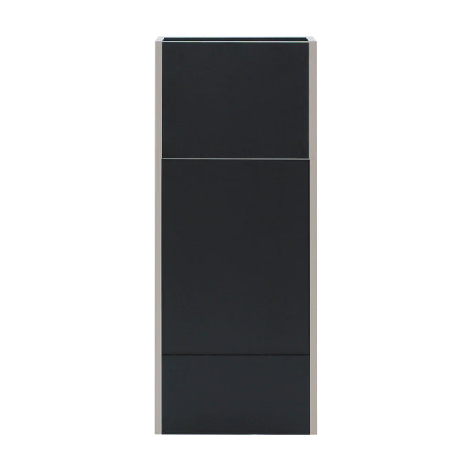 フラットシャンプーキャビネット　W405ｍｍシングル 【下台】ベージュグレー