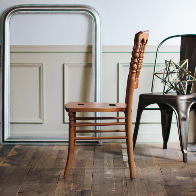 ブラウン色ナポレオンチェア