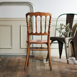 ブラウン色ナポレオンチェア