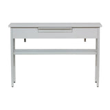 ホワイト色ワイドコンソール