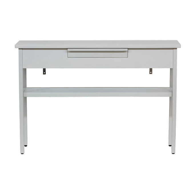 ホワイト色ワイドコンソール