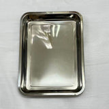 アウトレット 3段ウッドワゴン ステンレストレイ3枚 キャスター付き(BR)【完成品出荷】OL2142 通常価格￥19,580