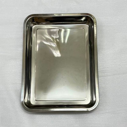 アウトレット 3段ウッドワゴン ステンレストレイ3枚 キャスター付き(BR)【完成品出荷】OL2142 通常価格￥19,580