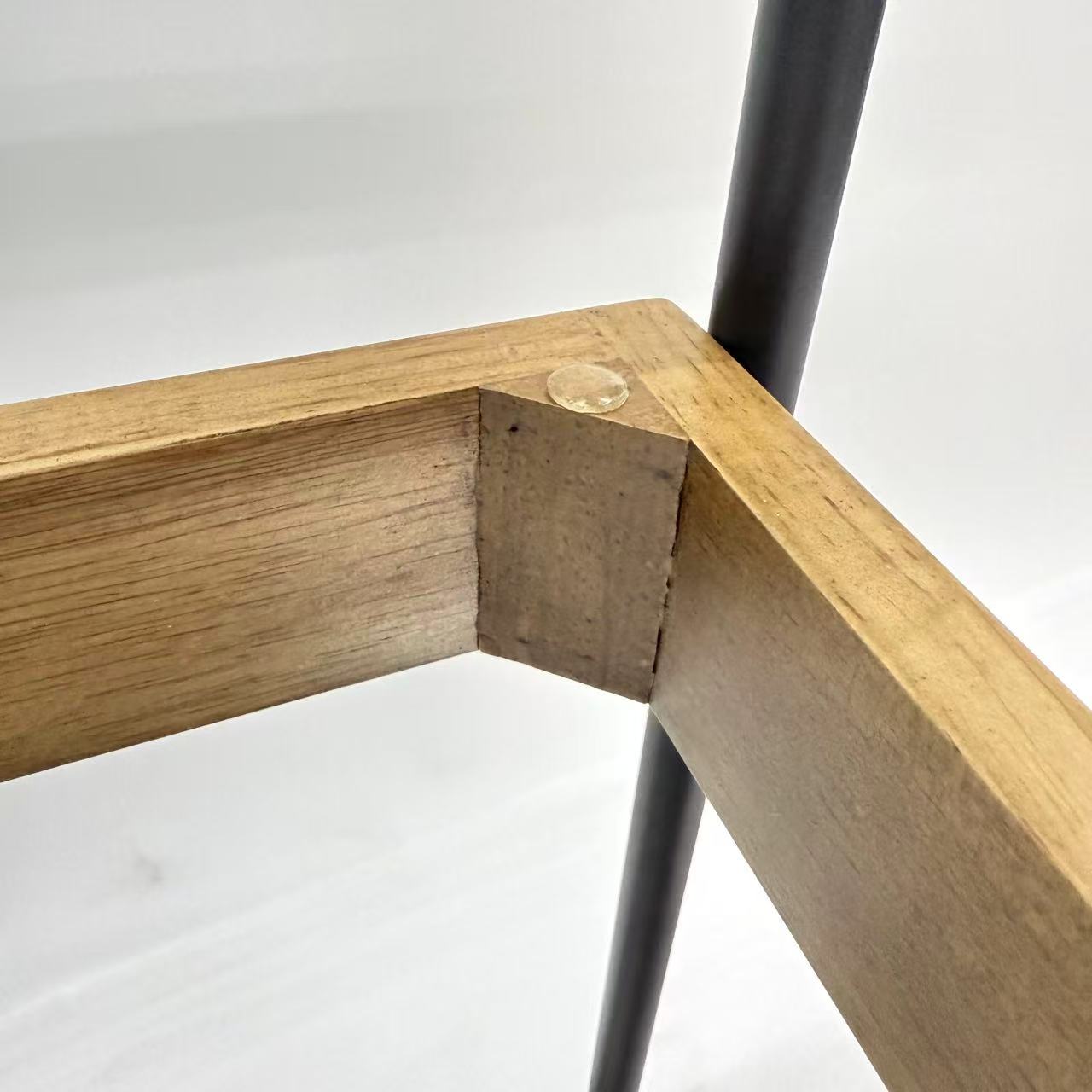 アウトレット 3段ウッドワゴン ステンレストレイ3枚 キャスター付き(BR)【完成品出荷】OL2140 通常価格￥19,580