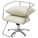 スタイリングチェア：エノラ（クローム）