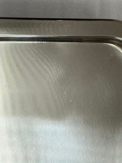 アウトレット 3段ウッドワゴン ステンレストレイ3枚 キャスター付き(BR)【完成品出荷】OL2138 通常価格￥19,580