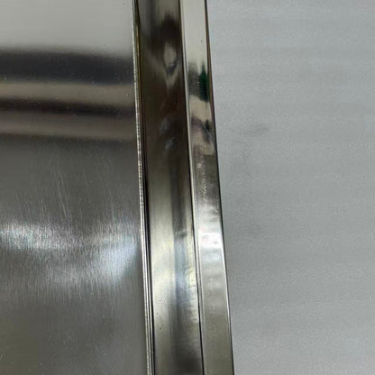 アウトレット 3段ウッドワゴン ステンレストレイ3枚 キャスター付き(BR)【完成品出荷】OL2141 通常価格￥19,580