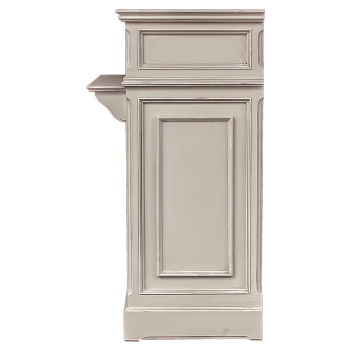 ベージュ色レジカウンター