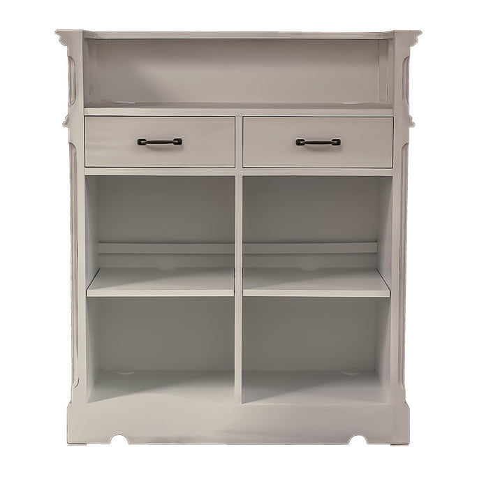 ベージュ色レジカウンター