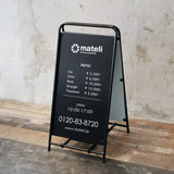 アイアンA型看板 パオロ BK