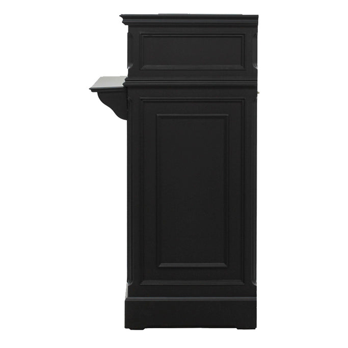 黒色レジカウンター　横面