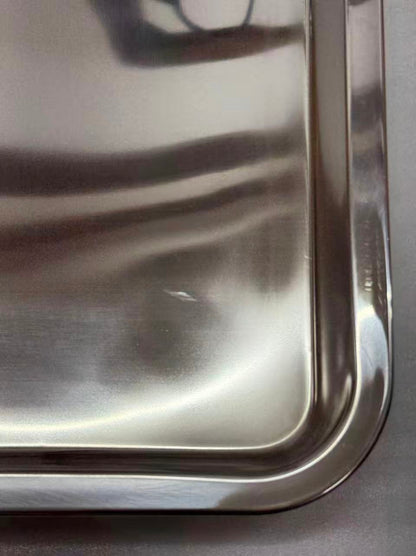 アウトレット 3段ウッドワゴン ステンレストレイ3枚 キャスター付き(BR)【完成品出荷】OL2138 通常価格￥19,580