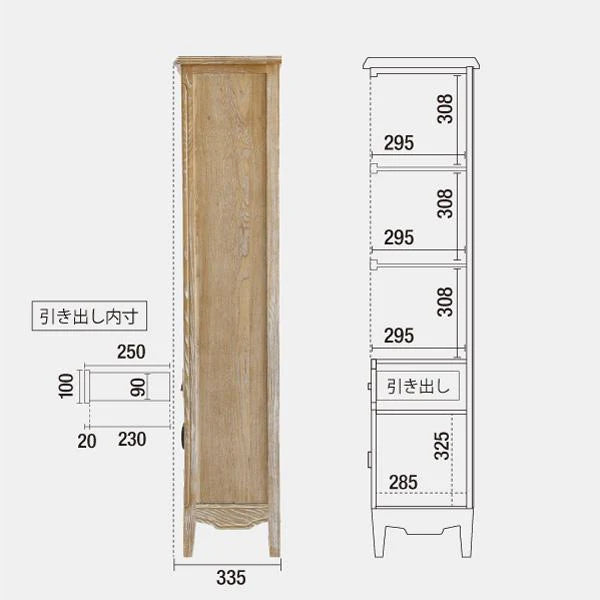 店販用キャビネット ストレート脚 SW