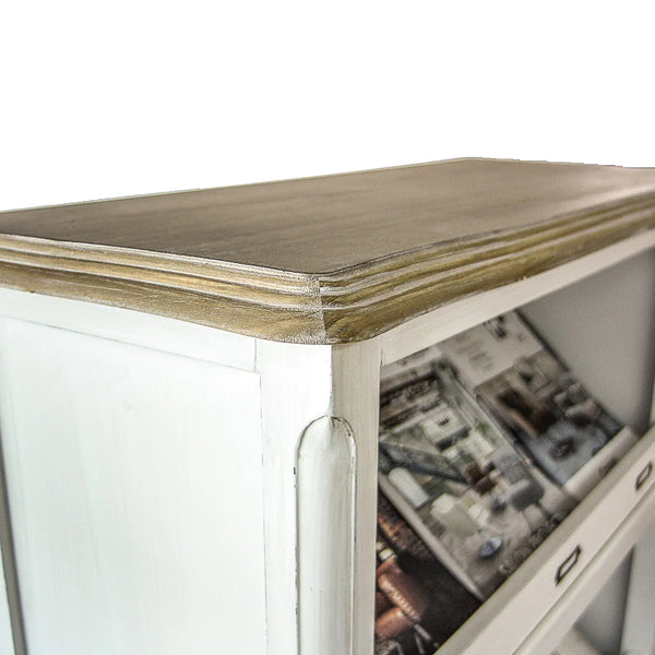 こだわりディテールの店販キャビネット