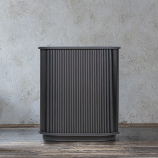 ダークグレー色レセプションカウンター【カミラ】