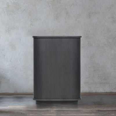 ダークグレー色レセプションカウンター【カミラ】