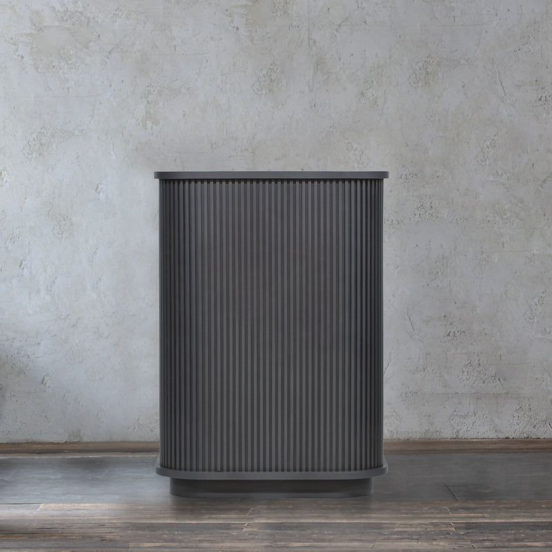 ダークグレー色レセプションカウンター【カミラ】