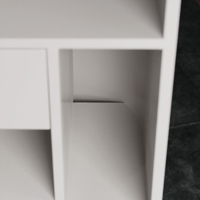 ベージュグレイ色レジカウンター【カミラ】の詳細